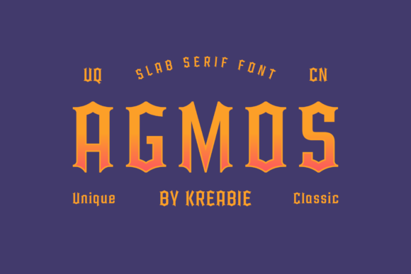 Agmos: Mastering Bold Blackletter for Modern Design
