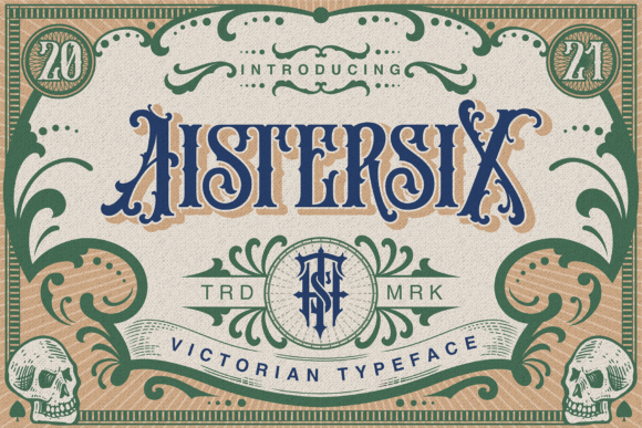 Aistersix: A Bold Blackletter Typeface with Attitude