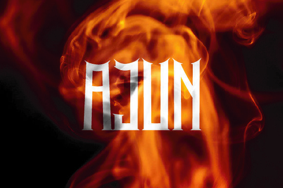 Ajun: A Modern Blackletter Font for Bold Branding
