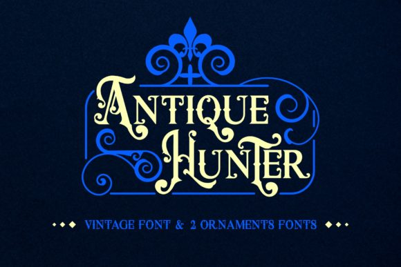 Antique Hunter: Unveiling Victorian Elegance in Typography