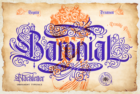 Baronial: The Blackletter Typeface for Timeless Grandeur