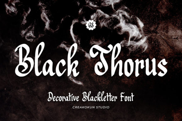 Black Thorus: Vintage Charm for Modern Design