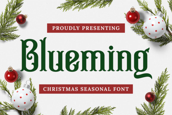 Blueming: A Blackletter Font for Modern Creative Projects