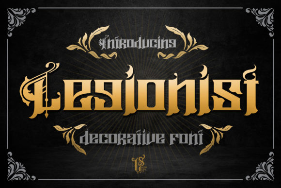 Legionist: Commanding Attention with Blackletter Boldness