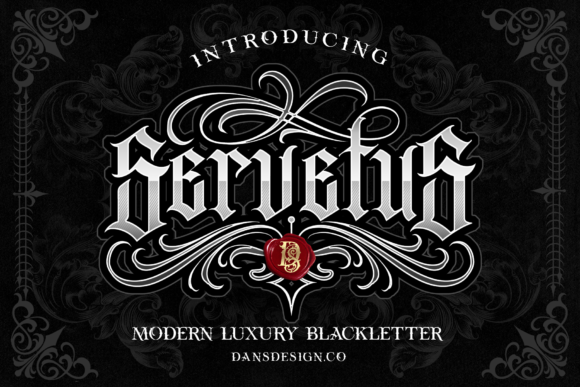 Servetus: A Bold Blackletter for Modern Impact