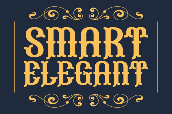 Smart Elegant: A Gothic Typeface for Modern Luxury