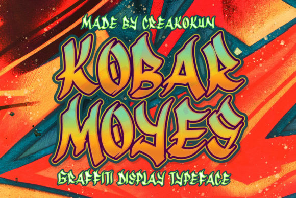 Unleash Bold Design with Kobar Moyes Font