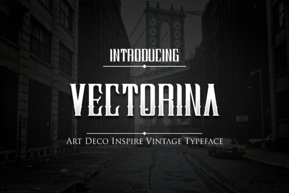 Vectorina: A Bold Blackletter for Modern Branding