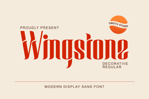 Wingstone: The Modern Blackletter Font for Bold Branding